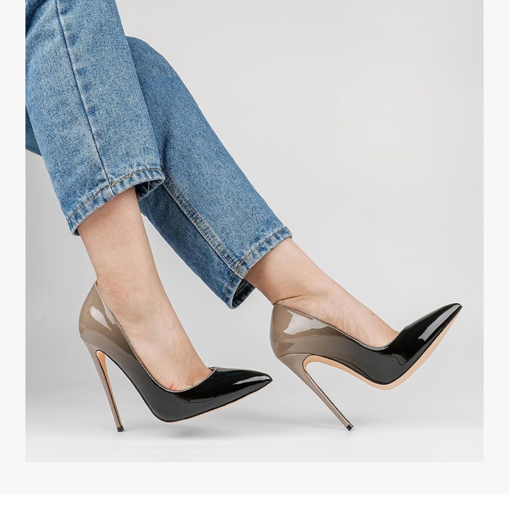 Coleter Sexy Pointed Toe 4 Inch High Heels Size 6